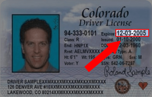 where do i find my drivers license number colorado