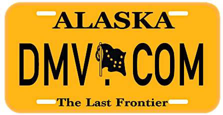 Alaska license plate